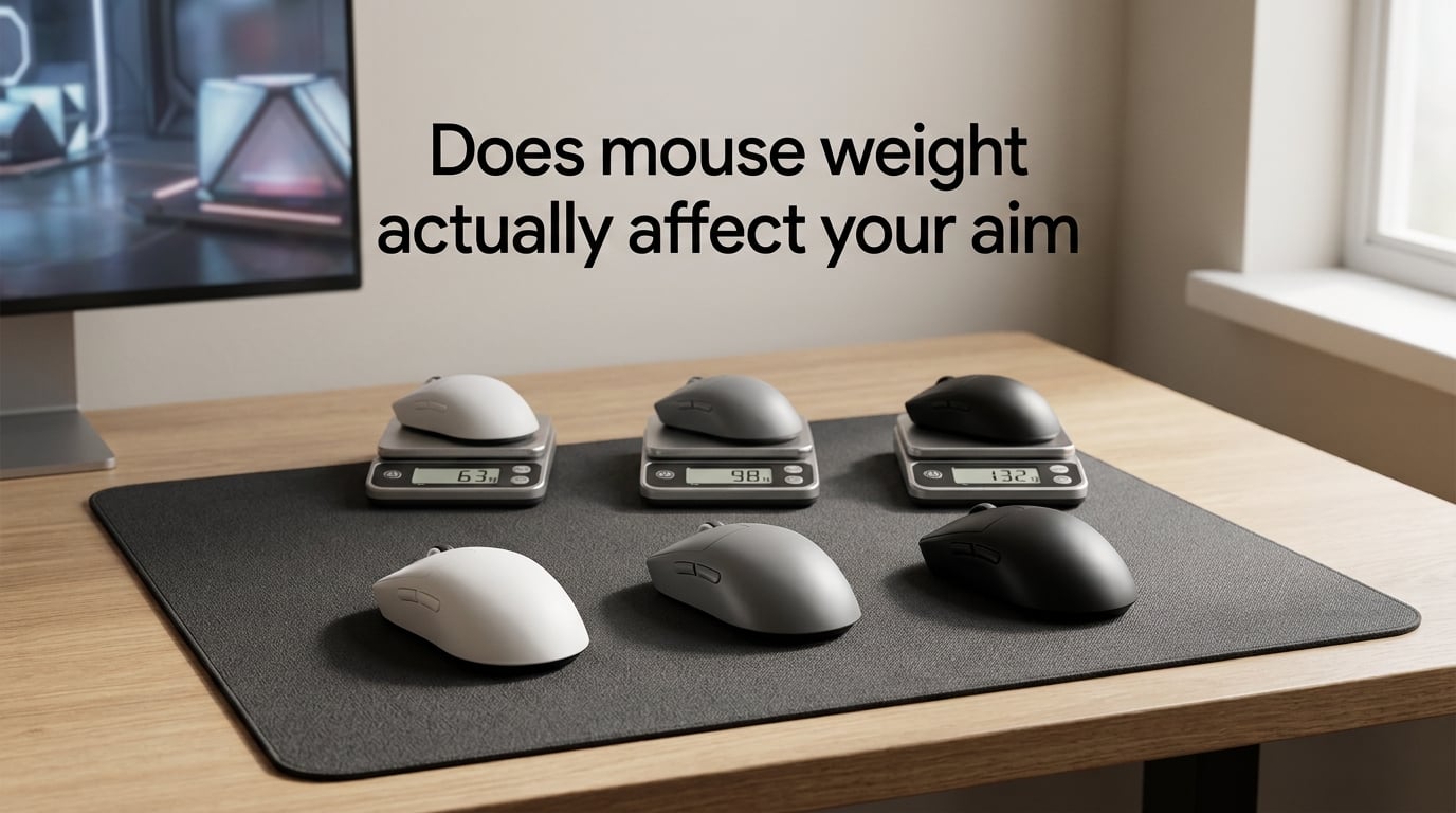 Does mouse weight actually affect your aim