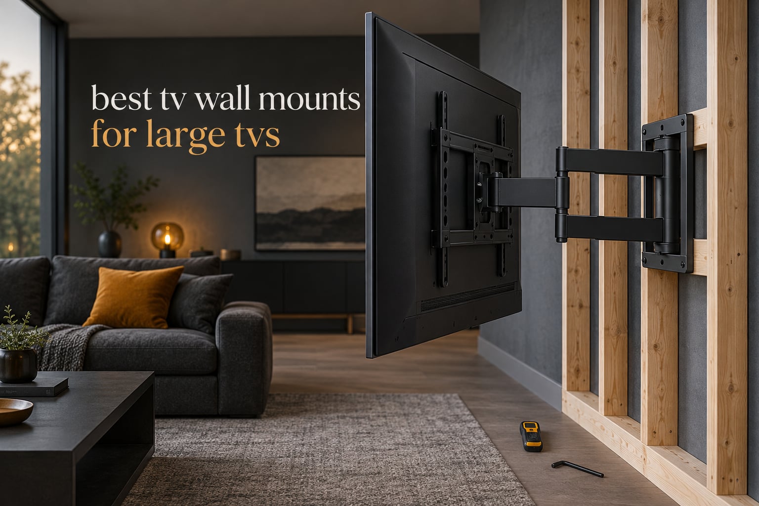 best tv wall mounts for large tvs