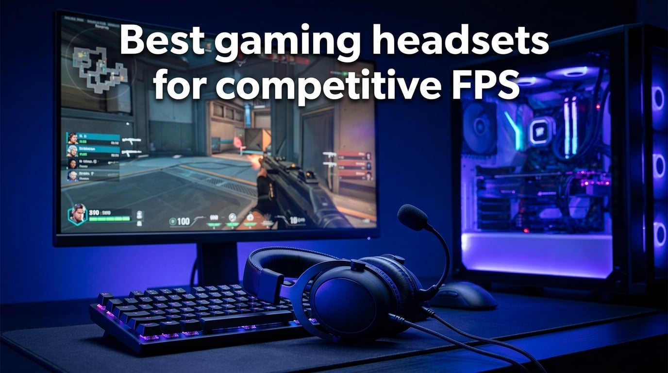 Best gaming headsets for competitive FPS