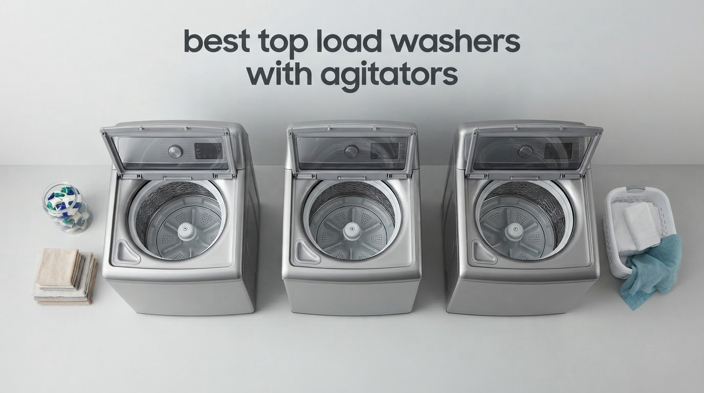 best top load washers with agitators