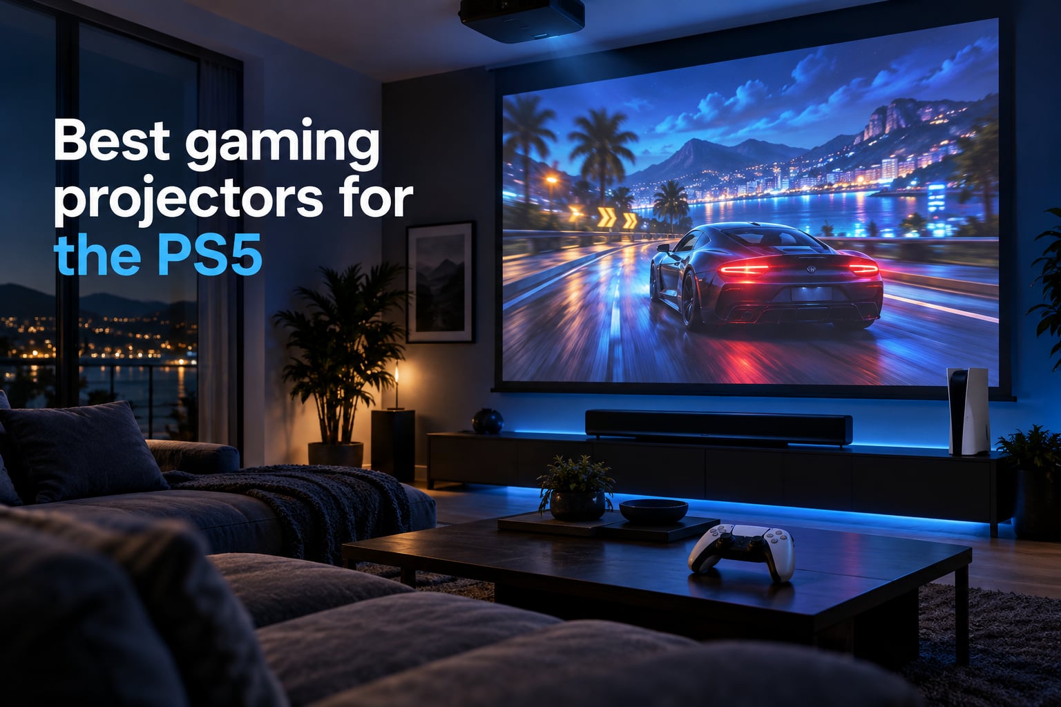 Best gaming projectors for the PS5