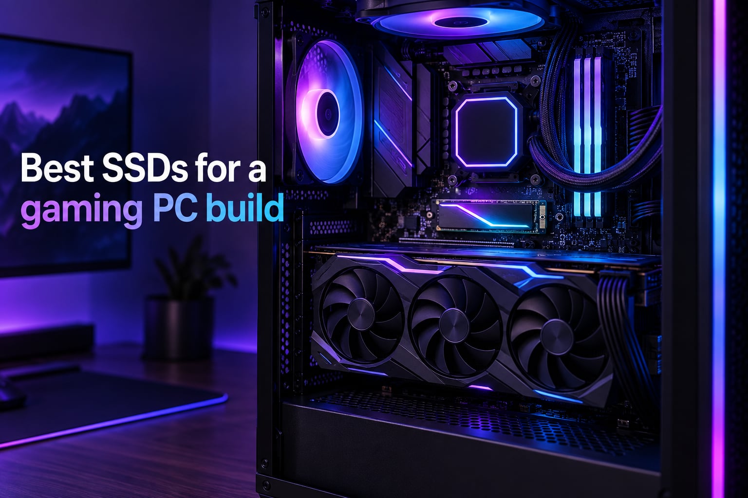 Best SSDs for a gaming PC build