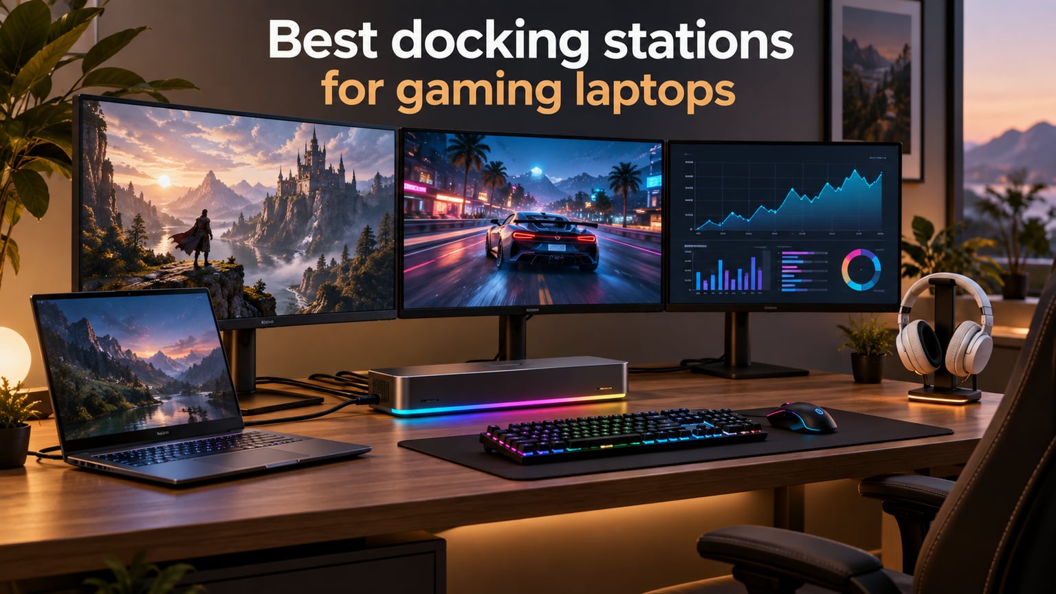 Best docking stations for gaming laptops