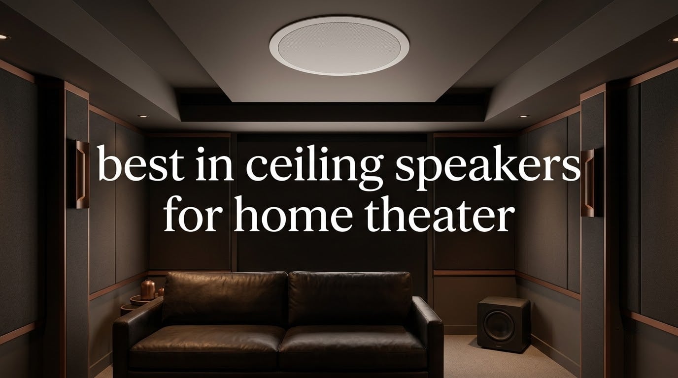 best in ceiling speakers for home theater