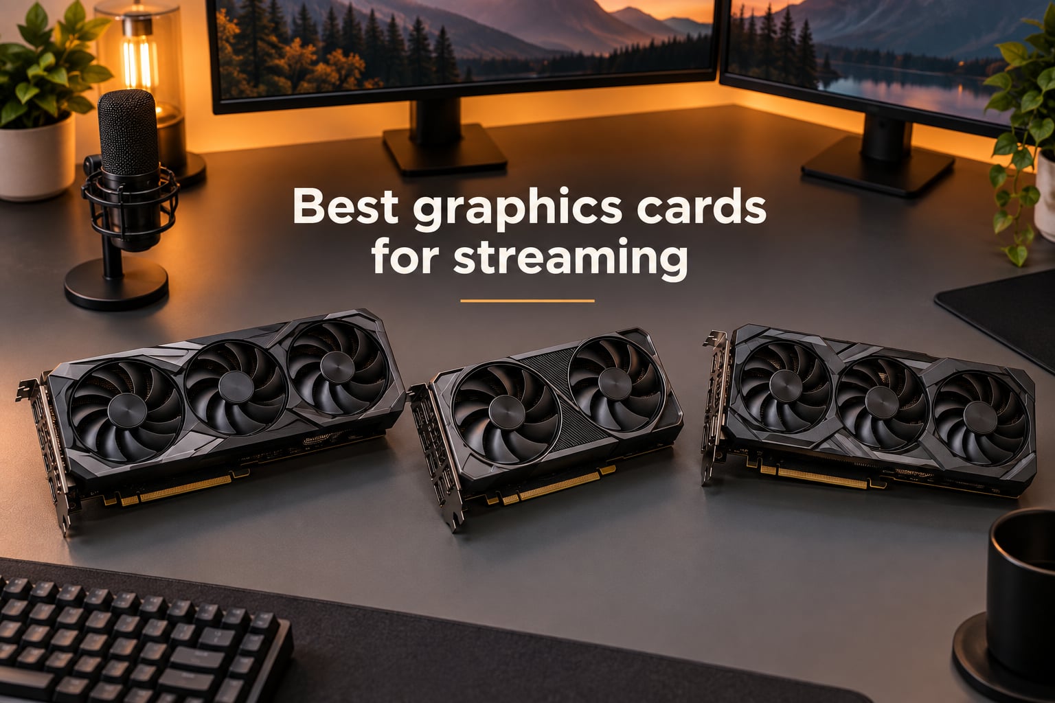 Best graphics cards for streaming