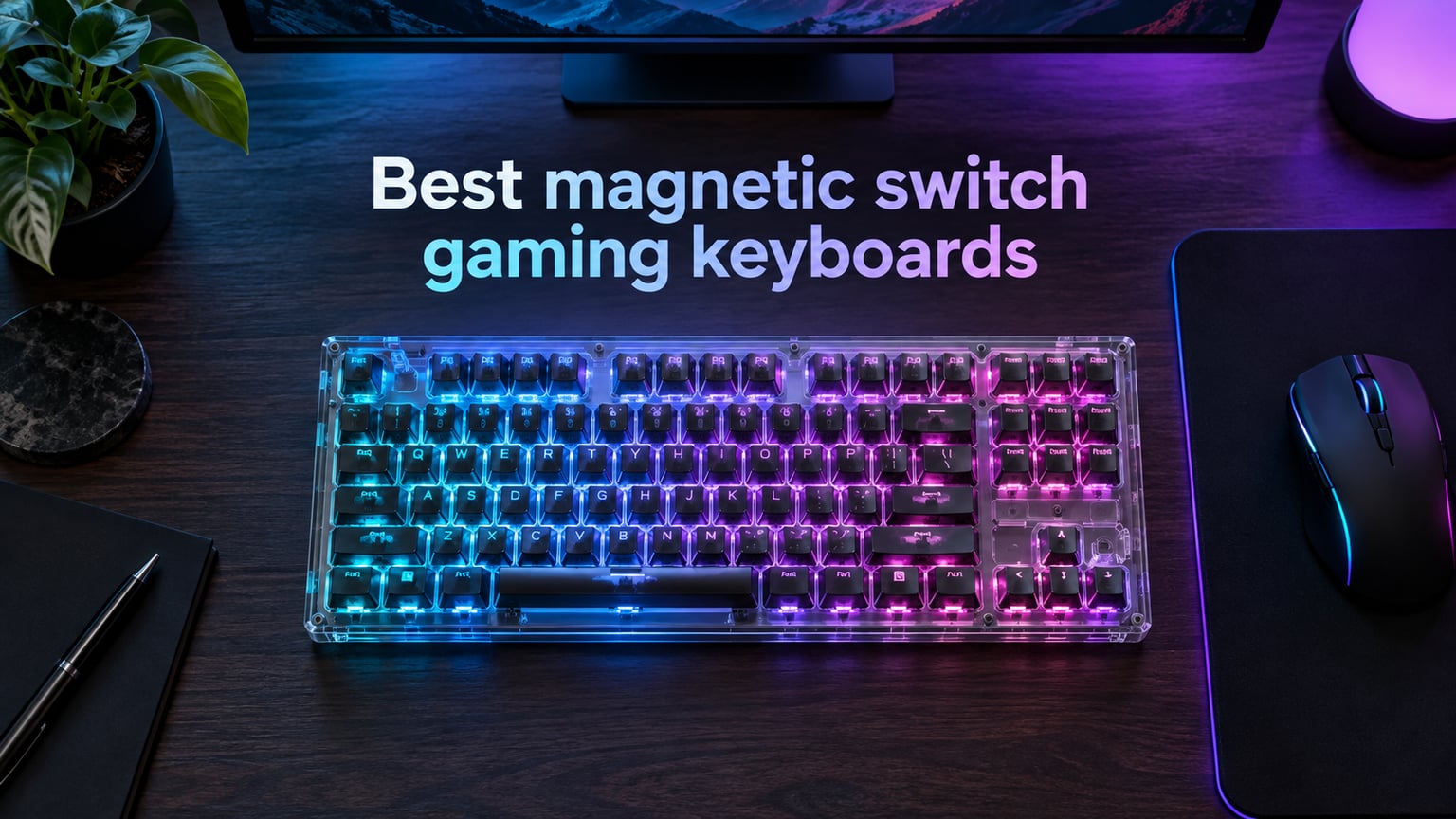 Best magnetic switch gaming keyboards