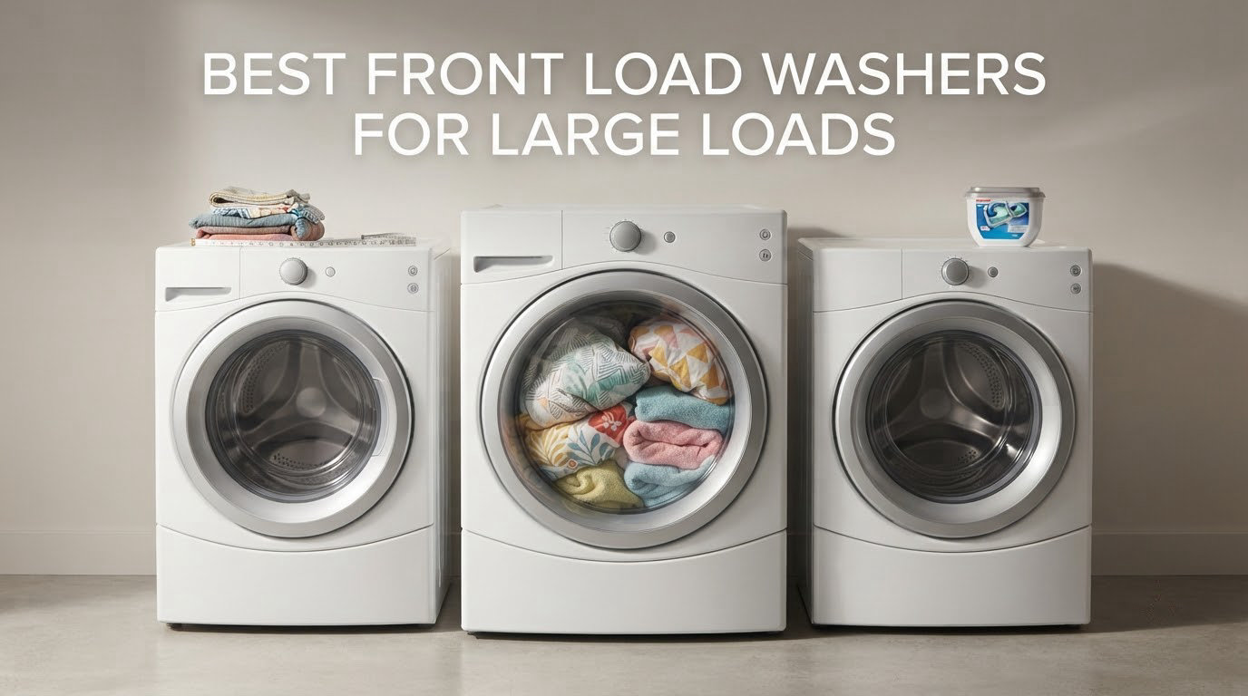 best front load washers for large loads