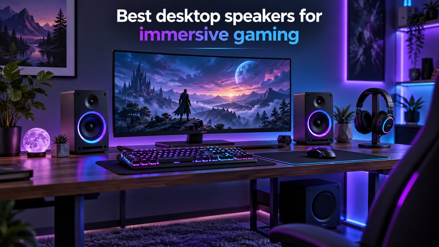 Best desktop speakers for immersive gaming