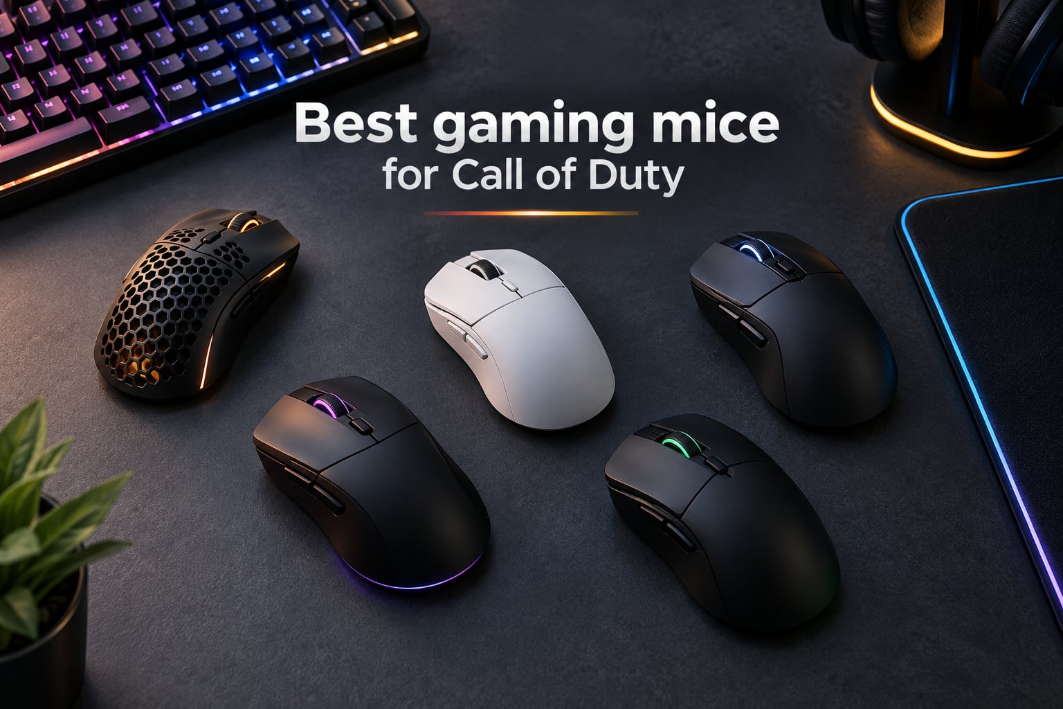 Best gaming mice for Call of Duty