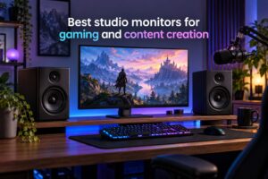 Best studio monitors for gaming and content creation