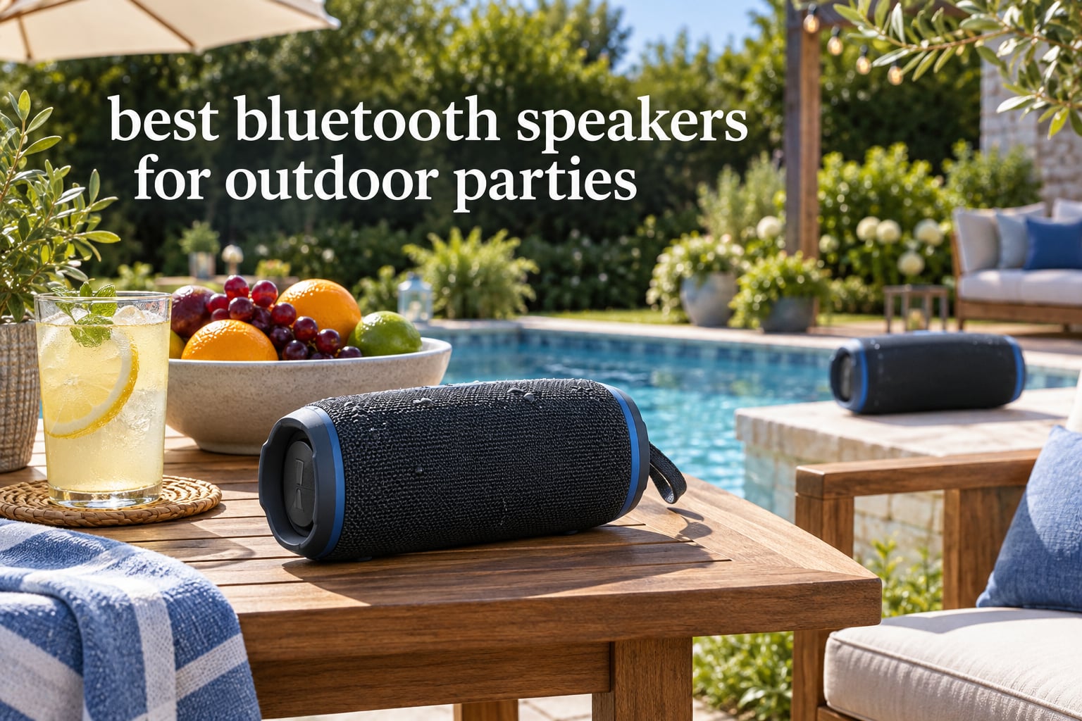 best bluetooth speakers for outdoor parties