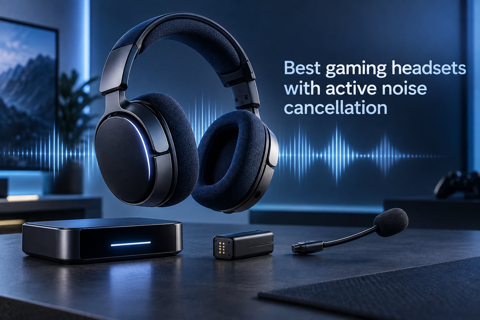 Best gaming headsets with active noise cancellation
