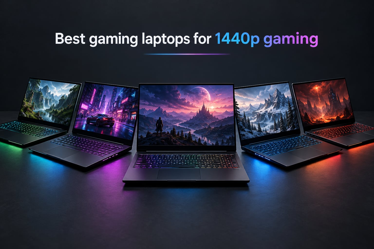 Best gaming laptops for 1440p gaming