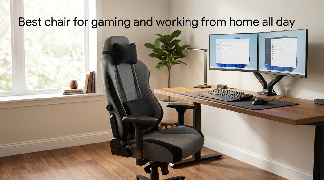 Best chair for gaming and working from home all day