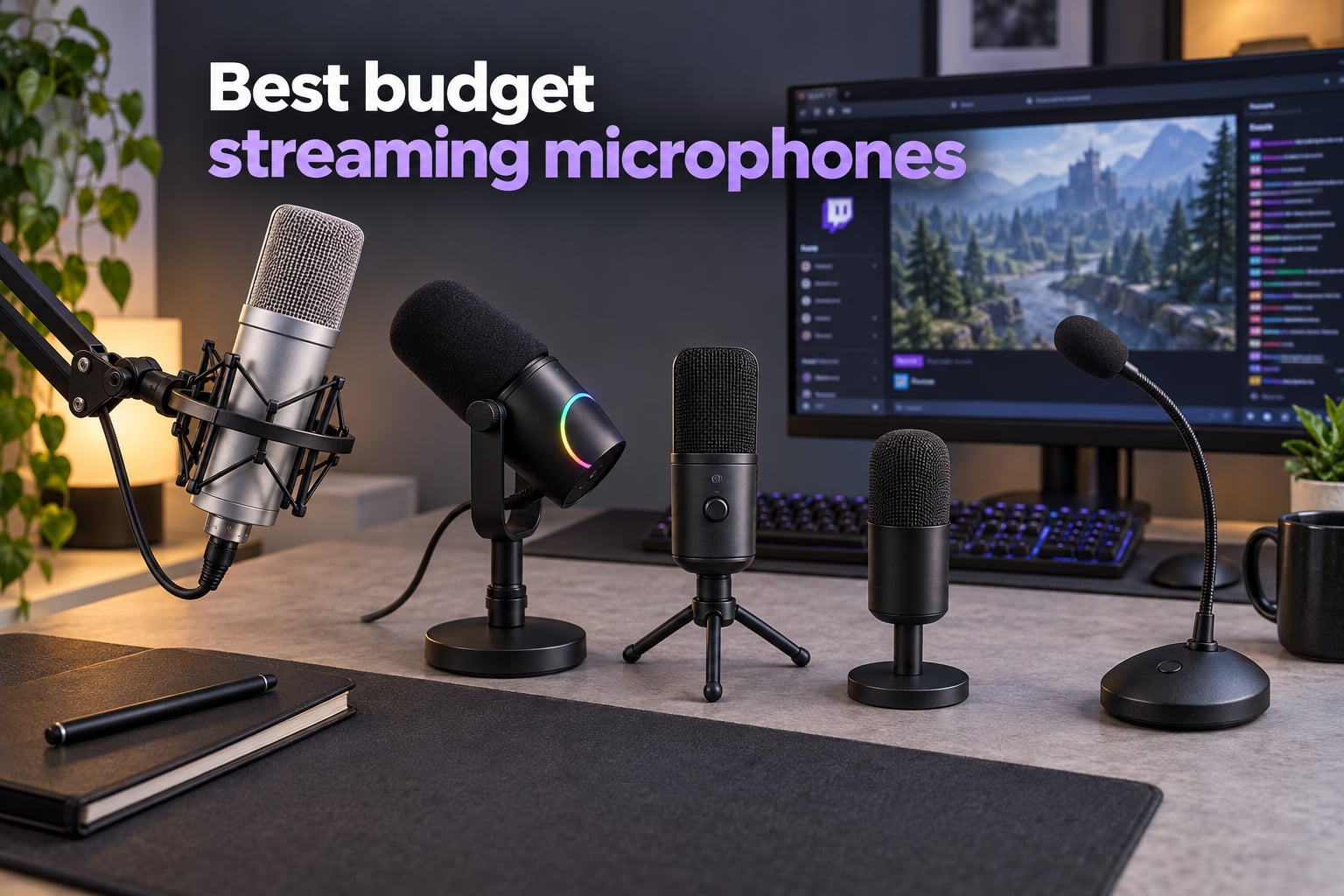 Best budget streaming microphones