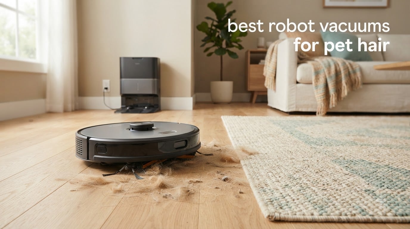 best robot vacuums for pet hair