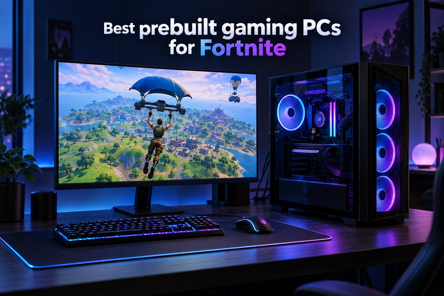 Best prebuilt gaming PCs for Fortnite