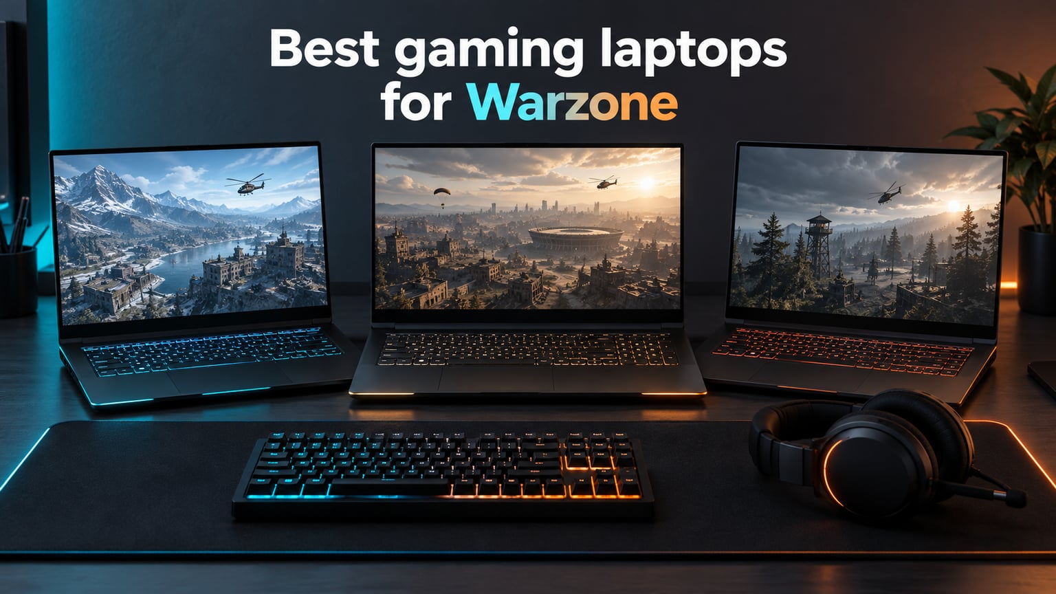 Best gaming laptops for Warzone