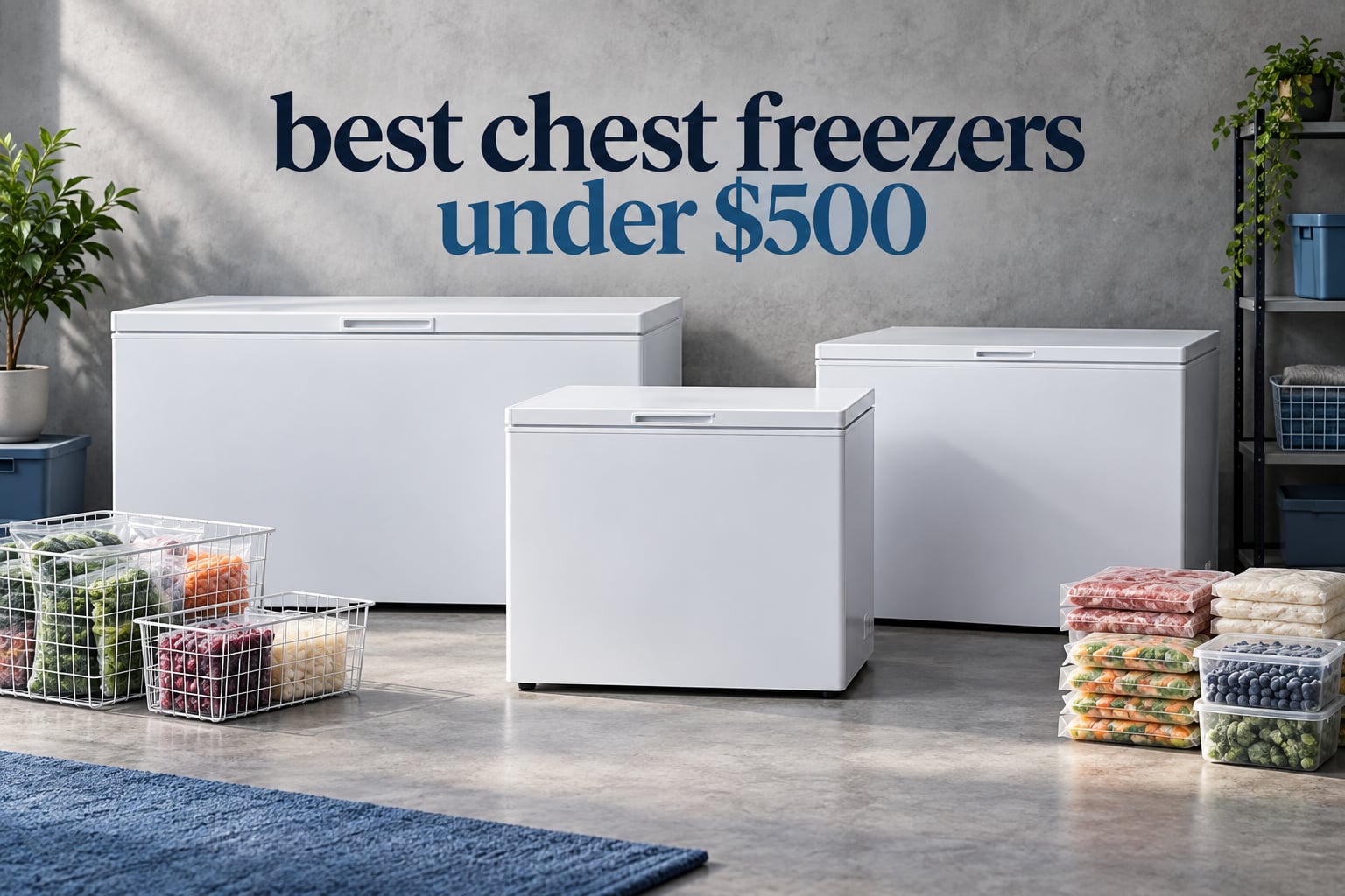 best chest freezers under $500