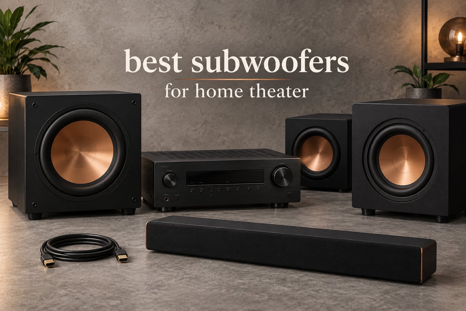 best subwoofers for home theater