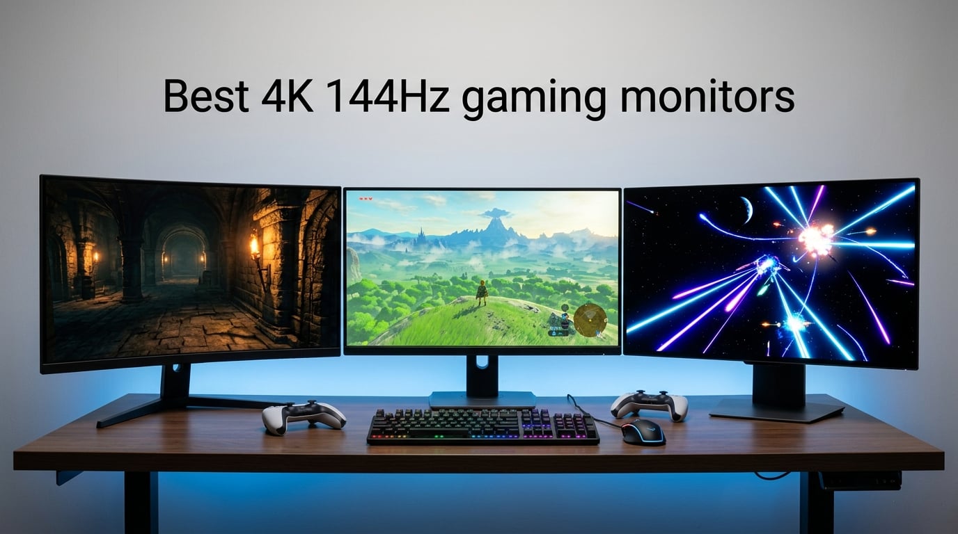 Best 4K 144Hz gaming monitors