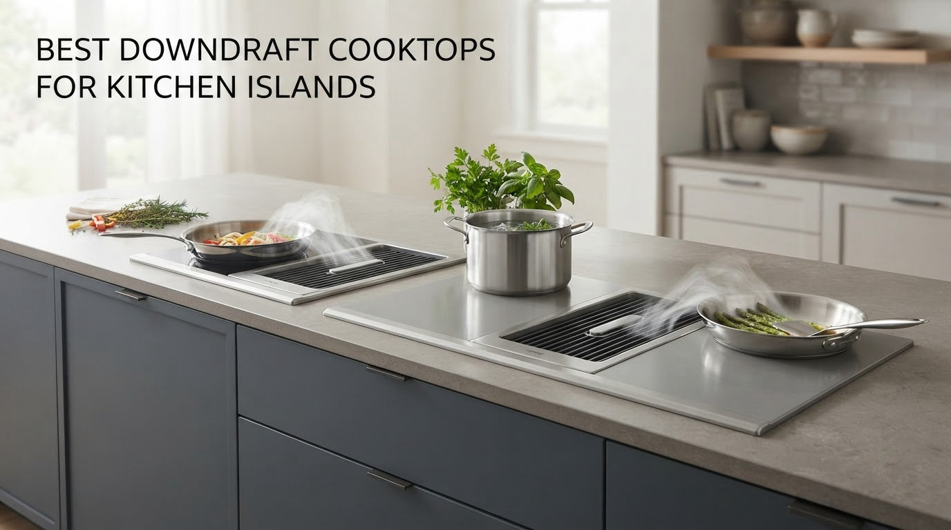 best downdraft cooktops for kitchen islands