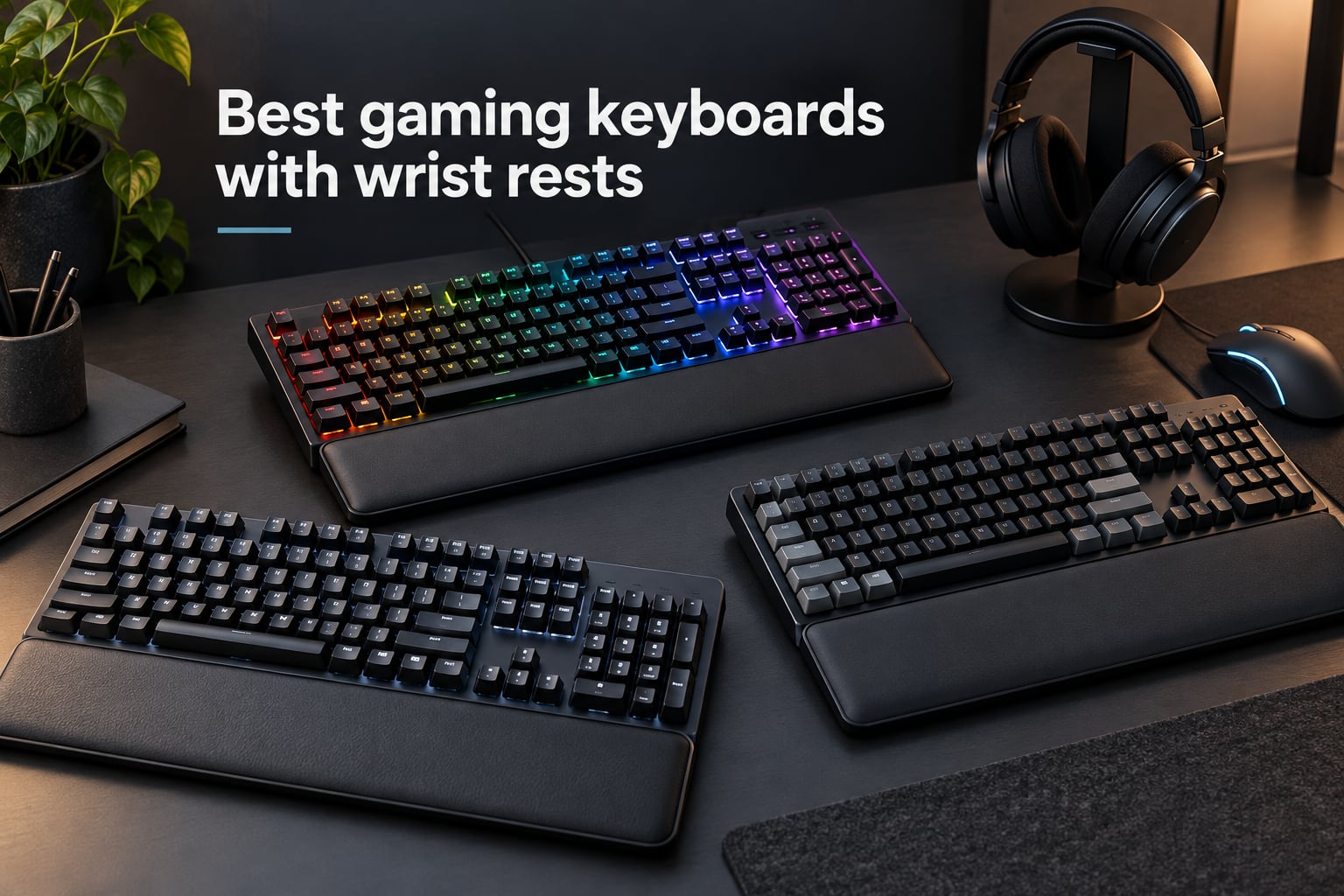 Best gaming keyboards with wrist rests
