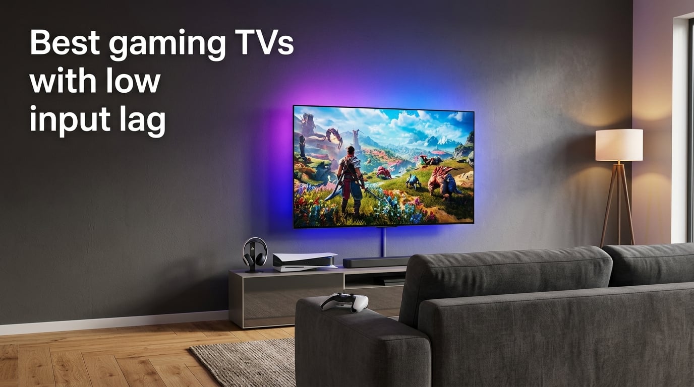 Best gaming TVs with low input lag