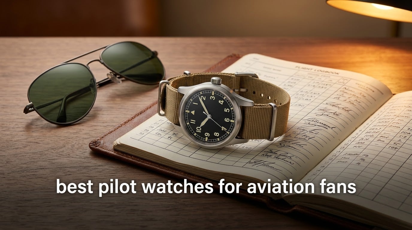 best pilot watches for aviation fans