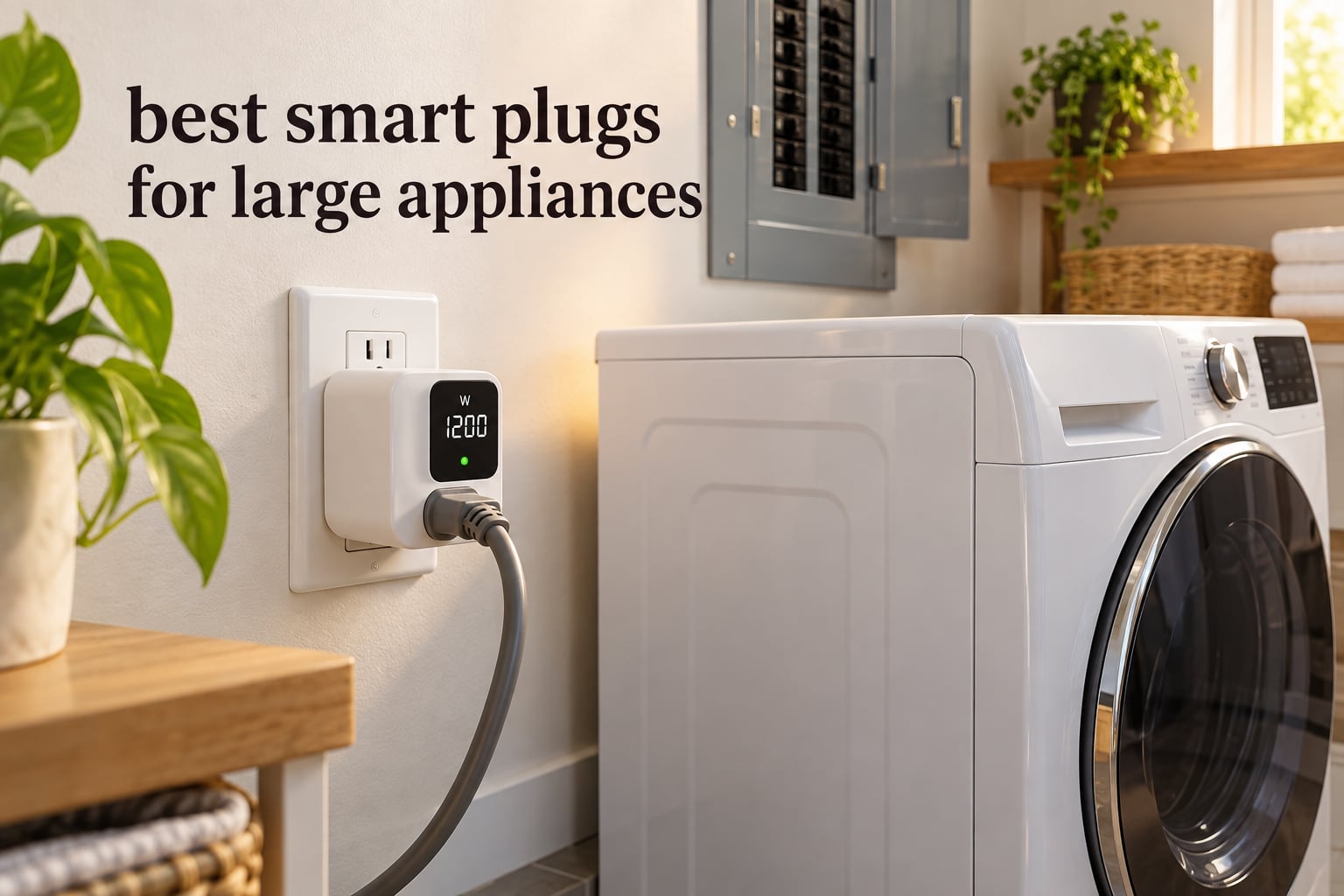 best smart plugs for large appliances