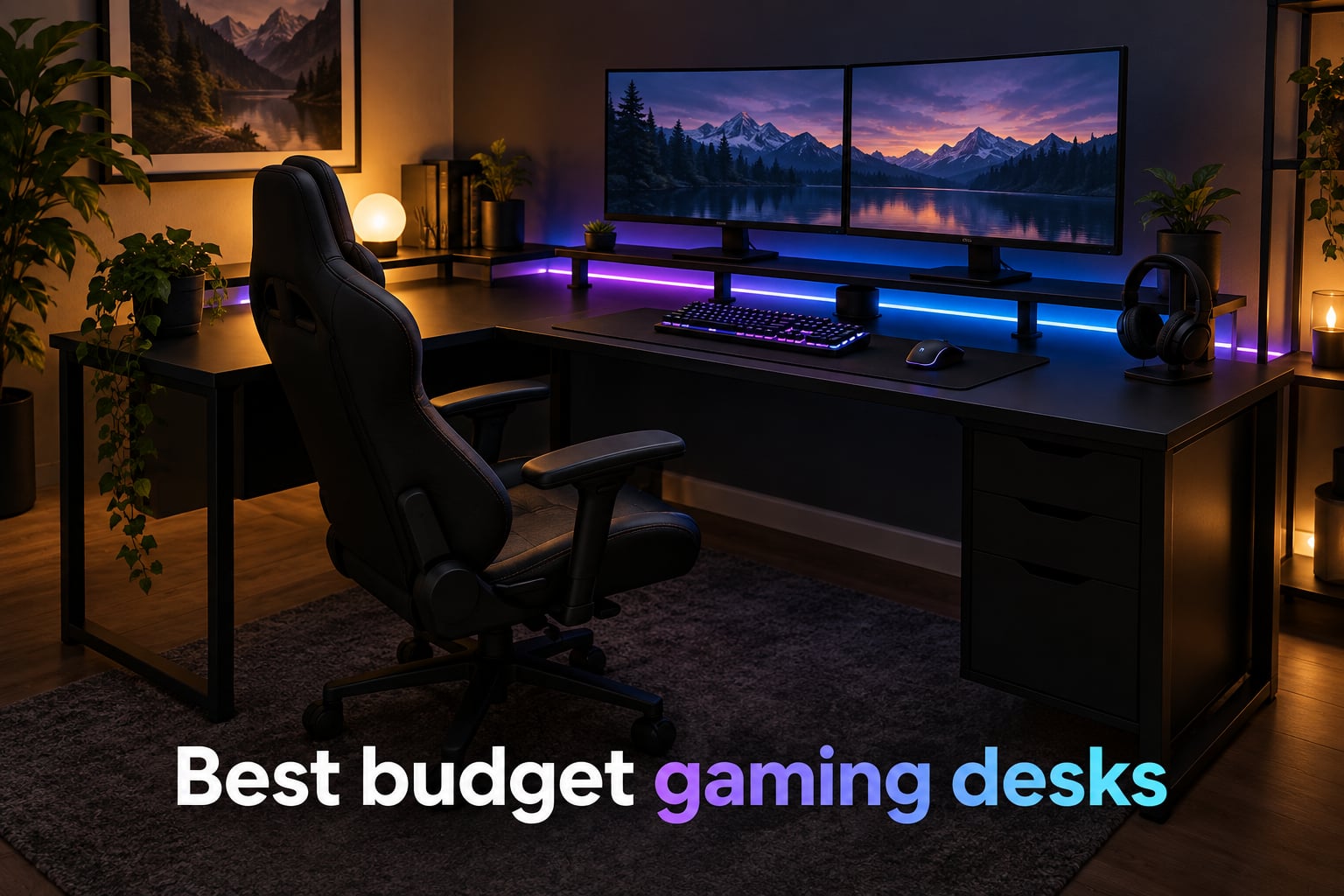 Best budget gaming desks