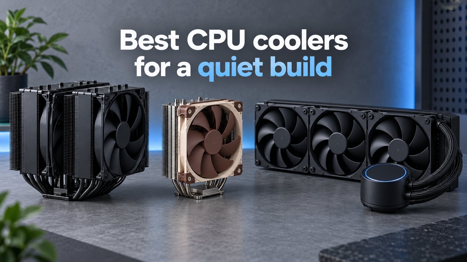 Best CPU coolers for a quiet build