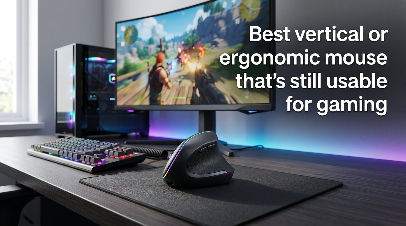 Best vertical or ergonomic mouse that's still usable for gaming
