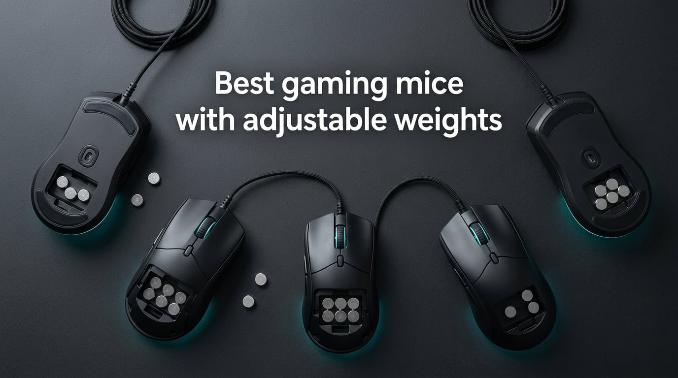 Best gaming mice with adjustable weights