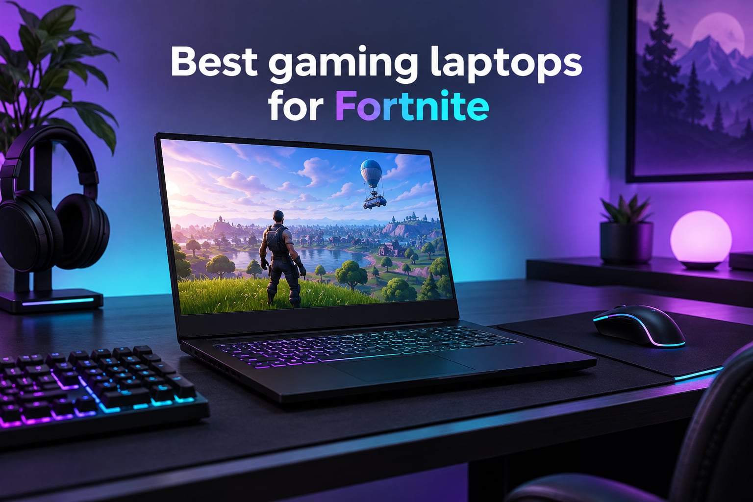 Best gaming laptops for Fortnite
