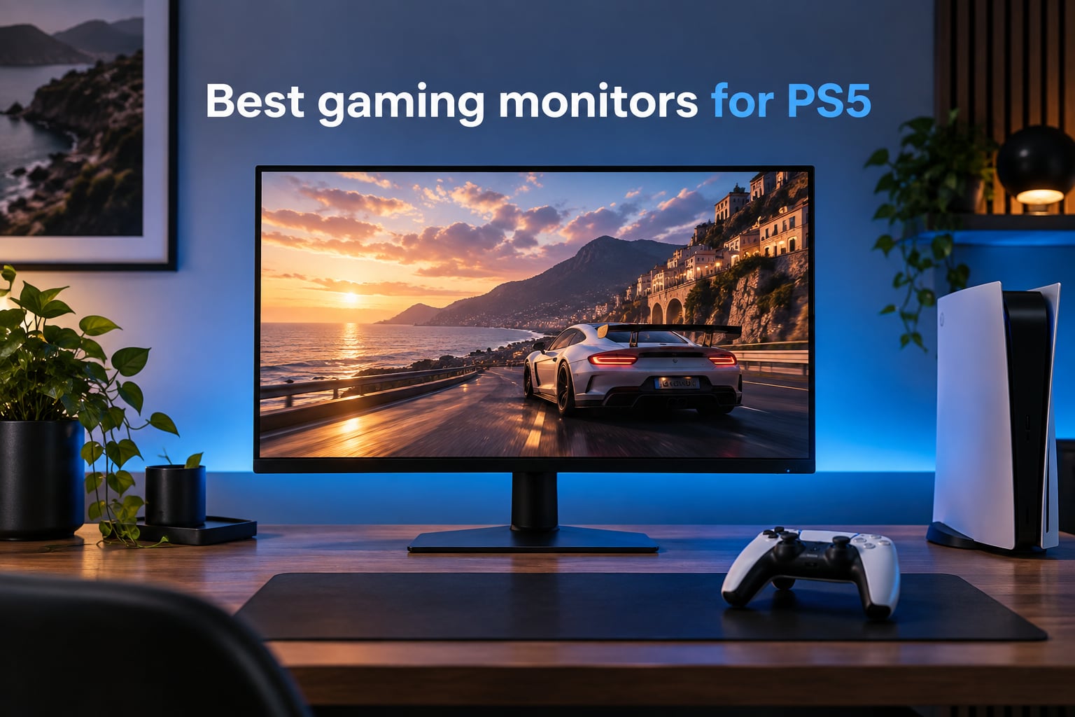 Best gaming monitors for PS5