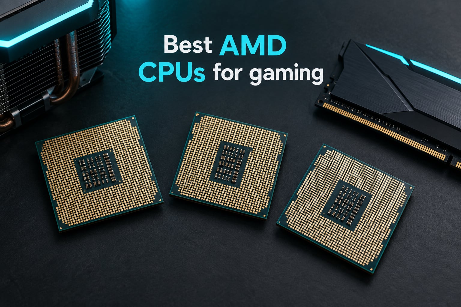 Best AMD CPUs for gaming