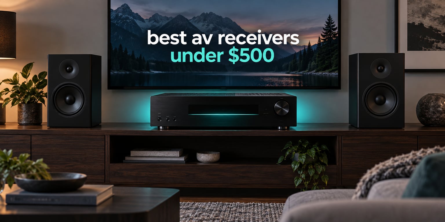 best av receivers under $500
