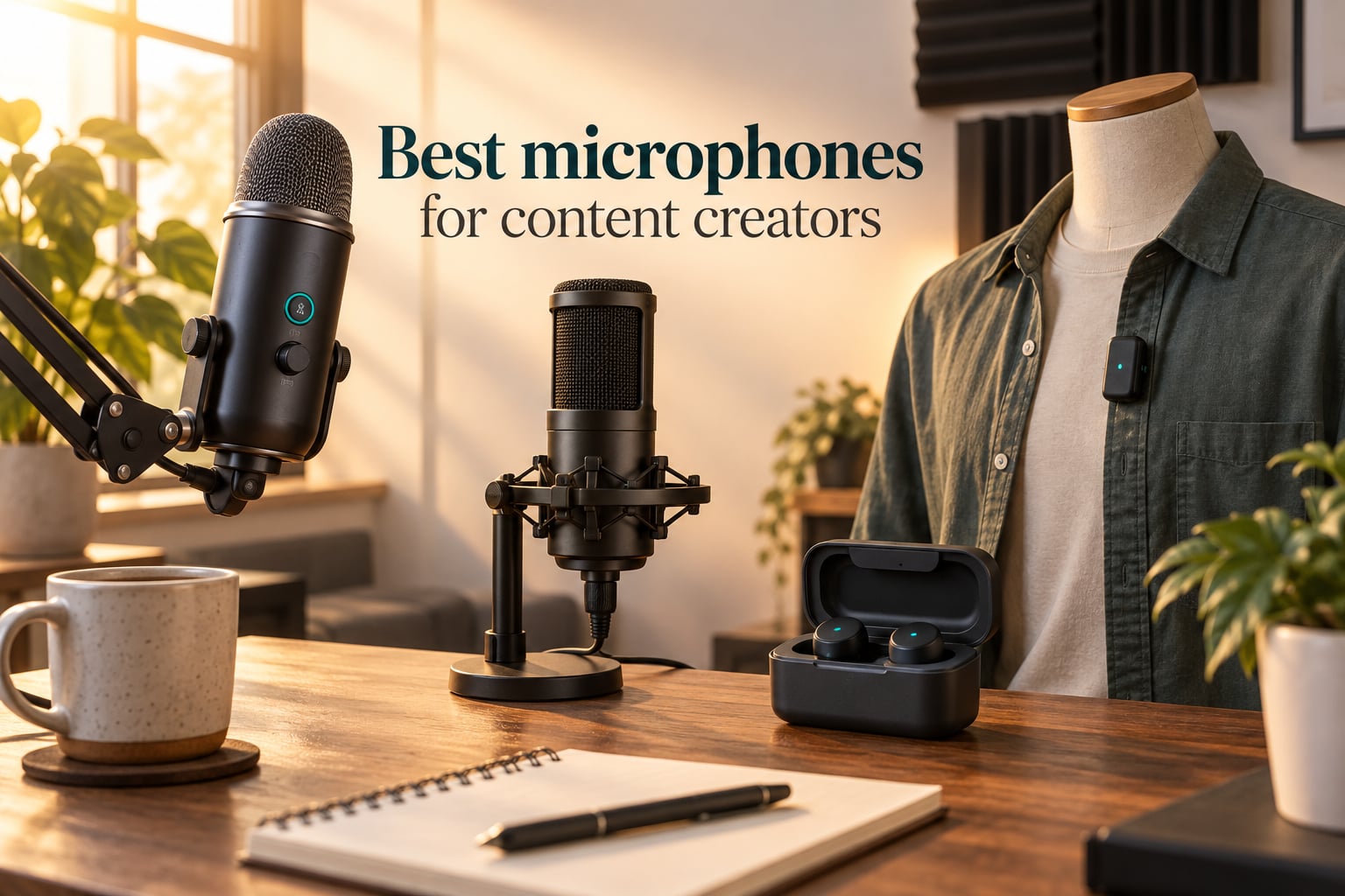Best microphones for content creators