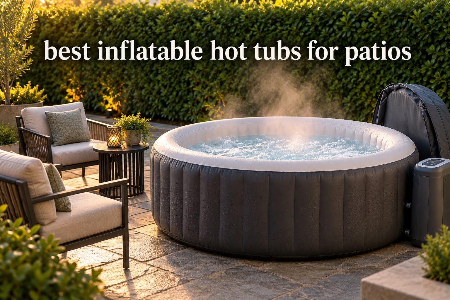 best inflatable hot tubs for patios
