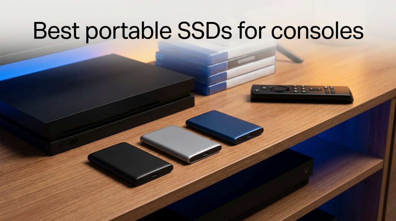 Best portable SSDs for consoles