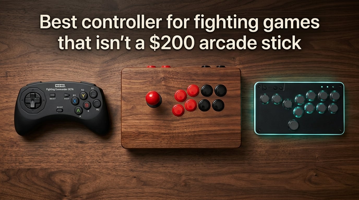 Best controller for fighting games that isn't a $200 arcade stick