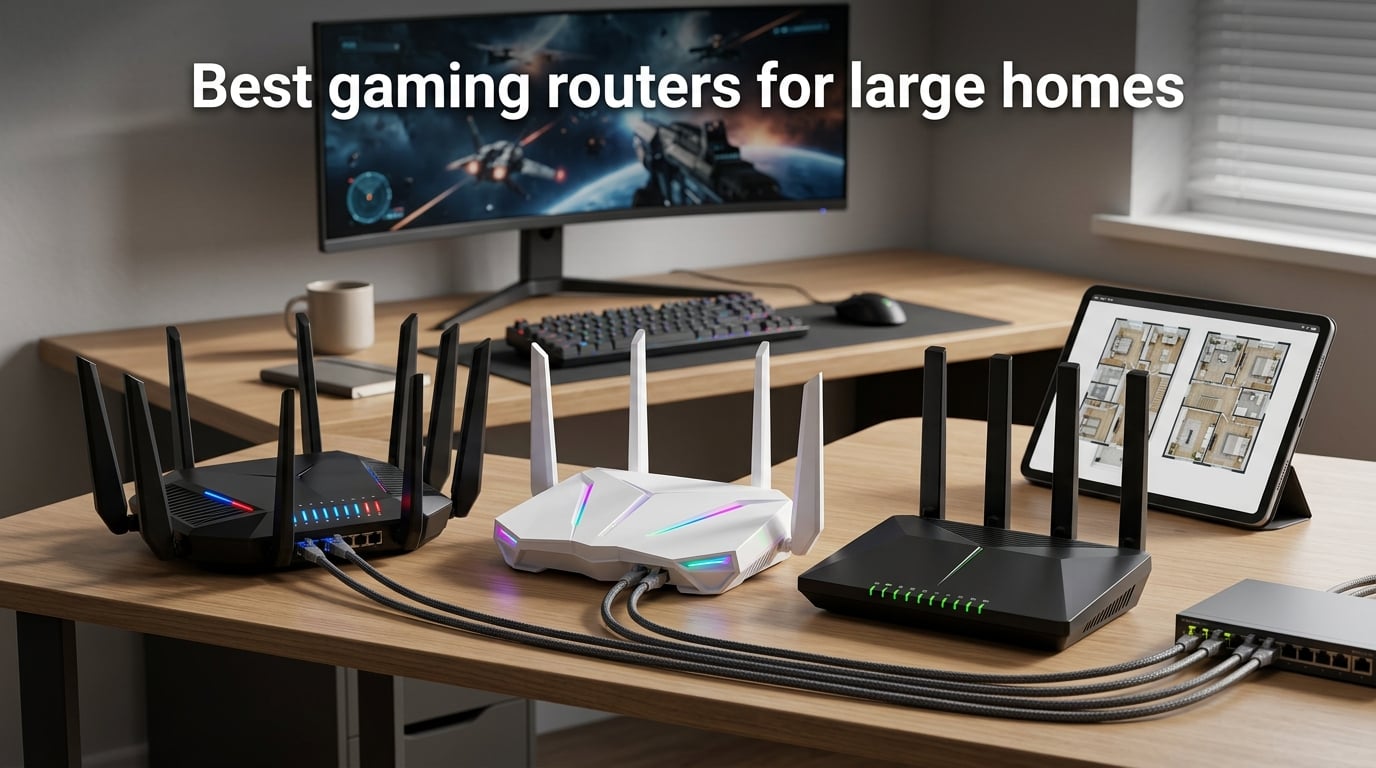 Best gaming routers for large homes