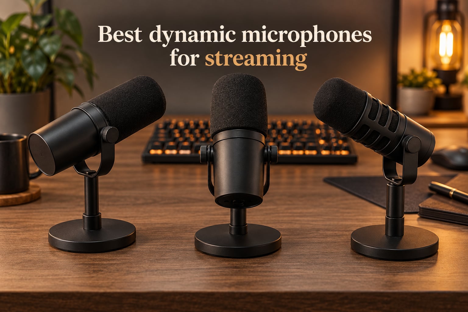 Best dynamic microphones for streaming