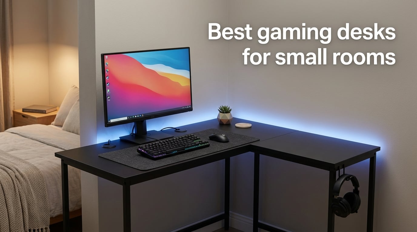 Best gaming desks for small rooms