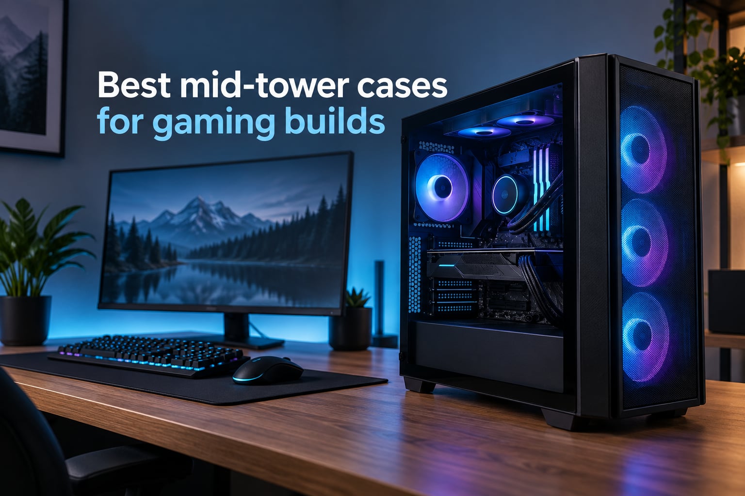 Best mid-tower cases for gaming builds
