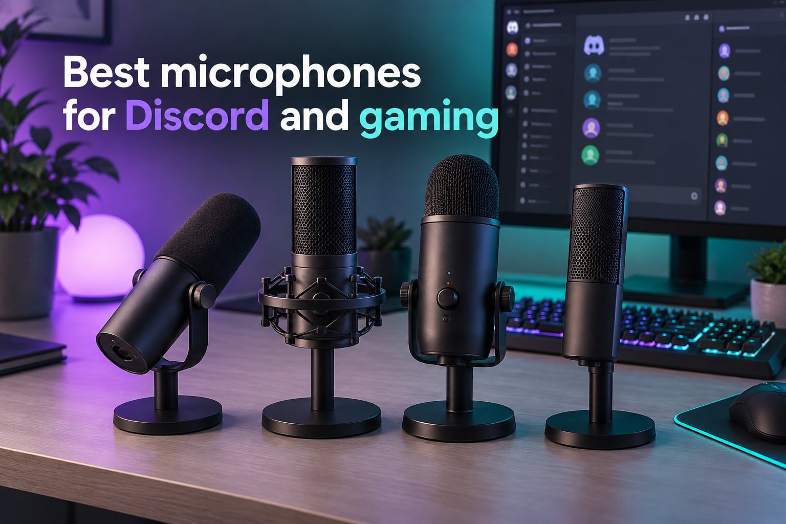 Best microphones for Discord and gaming