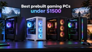Best prebuilt gaming PCs under $1500