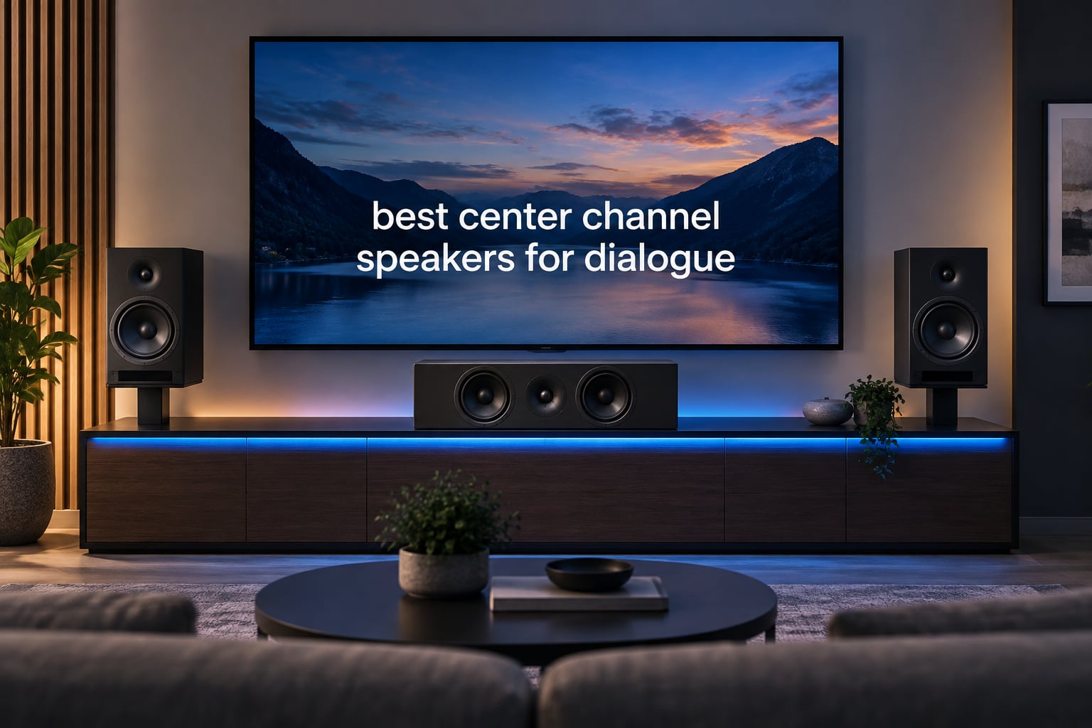 best center channel speakers for dialogue