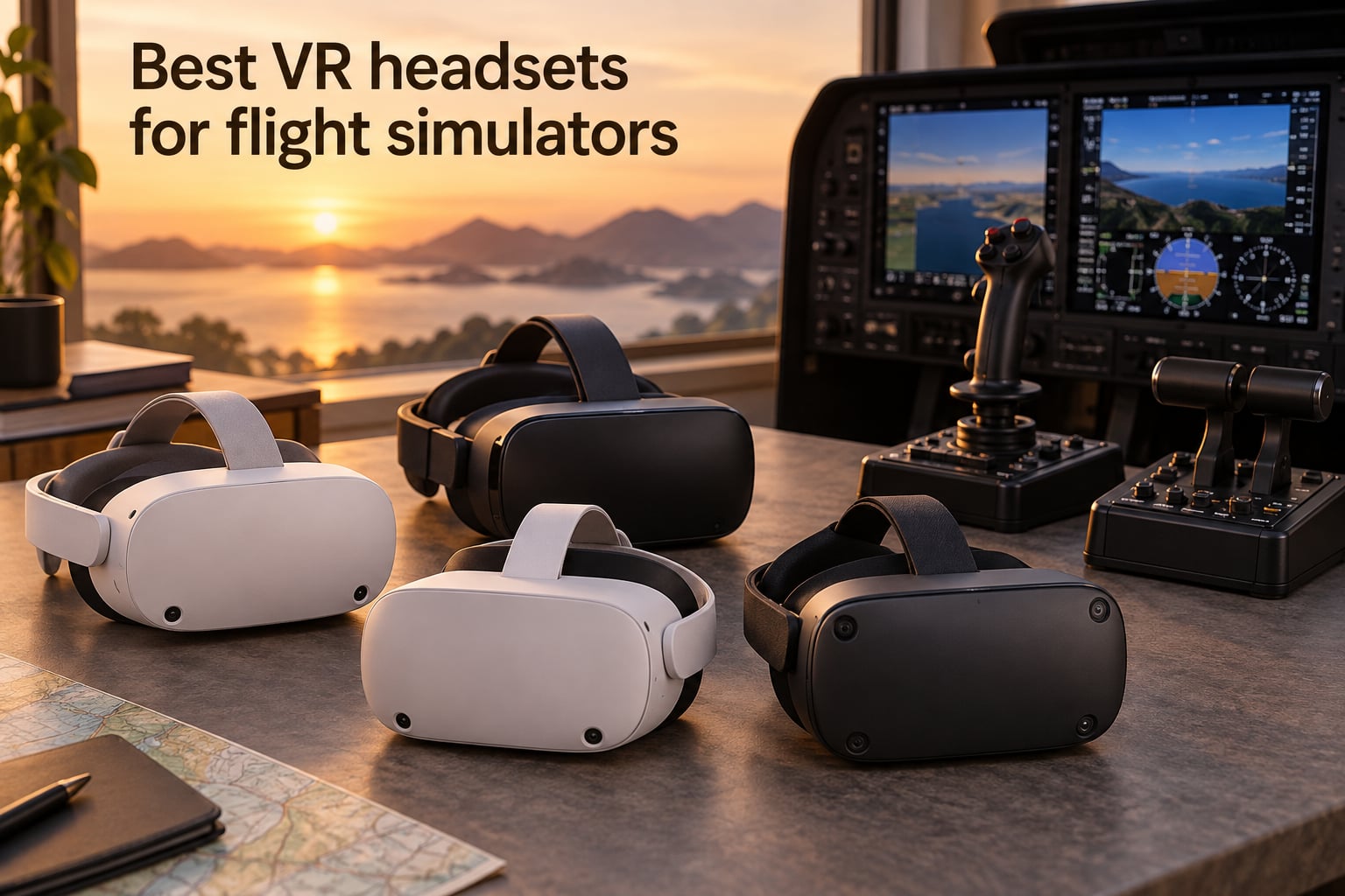 Best VR headsets for flight simulators
